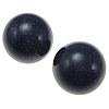 Blaue Goldstein Perlen, blauer Goldsand, rund, verschiedene Größen vorhanden & kein Loch, verkauft von PC