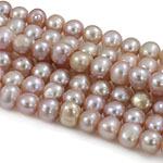 Potato Cultured Freshwater Pearl Beads, natural, light purple, Grade AA, 5-5.5mm Approx 0.8mm .5 Inch 