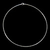Латунная проволока памяти ожерелье цепь, Латунь, плакированный, Много цветов для выбора, 1.5mm длина:Приблизительно 16 дюймовый, продается Strand
