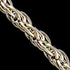Iron Rope Chain, plated 