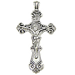 Zinc Alloy Cross Pendants, Crucifix Cross, plated Approx 