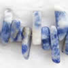 Чипы драгоценных камней, содалит, Кусочки, натуральный, Оценка, 14-16mm, длина:15.5 дюймовый, продается Strand