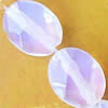 Acrylic Connectors, Oval, A, 8x10mm, Approx 37PCs/Strand, Sold By Strand