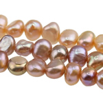 Barock kultivierten Süßwassersee Perlen, Natürliche kultivierte Süßwasserperlen, natürlich, hellviolett, Klasse AA, 4-5mm, Bohrung:ca. 0.8mm, Länge:15 ZollInch, verkauft von Strang