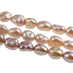 Barock kultivierten Süßwassersee Perlen, Natürliche kultivierte Süßwasserperlen, natürlich, hellviolett, Klasse AA, 4-5mm, Bohrung:ca. 0.8mm, Länge:15 ZollInch, verkauft von Strang