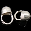 Sterling Silver End Caps, 925 Sterling Silver, plated Approx 2.2mm 