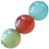 Gemischte Achat Perlen, gemischter Achat, rund, natürlich, Bohrung:ca. 1.2mm, Länge:15.5 ZollInch, verkauft von Strang