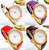Women Wrist Watch, Zinc Alloy, with PU Leather & Glass, plated, for woman & with rhinestone 39mm, 20mm Approx 8.8 Inch 