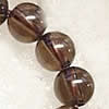 Natural Smoky Quartz Beads, Round Grade AB .5 Inch 