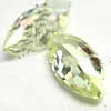 Cubic Zirconia Cabochons, Horse Eye, faceted 