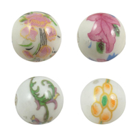 Decal Porcelain Beads