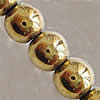 Perles hématite magnétique, Rond, styles différents pour le choix, grade A, 2mm pouce Vendu par brin