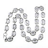 Мода нержавеющей стали ожерелье цепь, Нержавеющая сталь 304, оригинальный цвет длина:Приблизительно 20 дюймовый, продается Strand