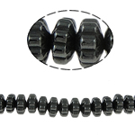 Non Magnetic Hematite Beads, Saucer, black, Grade A Approx 2mm .5 Inch 