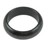 Magnetic Hematite Beads, Donut Grade A, US Ring 