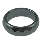 Magnetic Hematite Beads, Donut Grade A, US Ring 