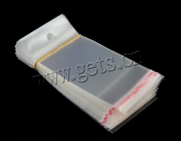 Самоклеющиеся пакеты OPP, прозрачный & больше размеров для выбора, белый, 1000ПК/Лот, продается Лот
