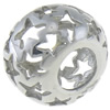 Edelstahl European Perlen, Rondell, ohne troll & hohl, 12x8.5mm, Bohrung:ca. 5mm, verkauft von PC