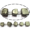 Chalkopyrit Perle, 0.4-22mm, Bohrung:ca. 0.8-1.2mm, Länge:ca. 15 ZollInch, ca. 27PCs/Strang, verkauft von Strang