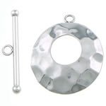 Stainless Steel Toggle Clasp, single-strand, original color 2.3mm Approx 2.3mm 
