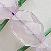 天然紫水晶のビーズ, アメジスト, 多角形, 2 月誕生石 & 切り面 穴:約 1mm, 長さ:16 インチ, 20パソコン/ストランド, 売り手 ストランド