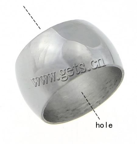 Stainless Steel Large Hole Beads, 304 Stainless Steel, Rondelle, plated, Customized, more colors for choice, 4.5x8mm, Hole:Approx 6.5mm, Sold By PC