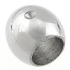 Stainless Steel Jewelry Findings, 304 Stainless Steel, Drum, plated Approx 6.5mm, Inner Approx 2mm 