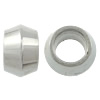 Stainless Steel Large Hole Beads, 304 Stainless Steel, Drum, plated, Customized Approx 6.5mm 