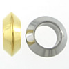 Stainless Steel Large Hole Beads, 304 Stainless Steel, plated Approx 6.5mm 
