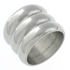 Stainless Steel Large Hole Beads, 304 Stainless Steel, Tube, plated Approx 8.2mm 