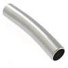 Abalorio separador tubo de acero inoxidable, acero inoxidable 304, chapado, Modificado para requisitos particulares, más colores para la opción, 25.2x5mm, agujero:aproximado 4.2mm, Vendido por UD