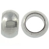 Stainless Steel Large Hole Beads, 304 Stainless Steel, Rondelle, plated Approx 3.5mm 