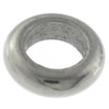 Stainless Steel Large Hole Beads, 304 Stainless Steel, Donut, plated Approx 4mm 