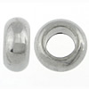 Stainless Steel Large Hole Beads, 304 Stainless Steel, Rondelle, plated, Customized Approx 4.2mm 