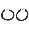 Cowhide Bracelets, 316 stainless steel S hook clasp 2mm 
