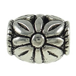 Zinc Alloy Jewelry Beads, Drum, plated Approx 4mm 