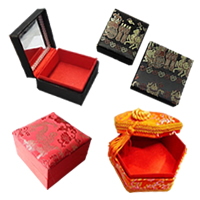 Satin Jewelry Set Box