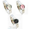 Women Wrist Watch, Zinc Alloy, with Glass, platinum color plated, for woman & with rhinestone 28mm, 14mm Approx 7.8 Inch 