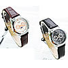 Women Wrist Watch, Zinc Alloy, with PU Leather & Glass, plated, for woman 28mm, 14mm Approx 7.8 Inch 