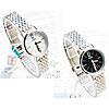 Women Wrist Watch, Zinc Alloy, with Glass, platinum color plated, for woman 26mm, 14mm Approx 7.8 Inch 
