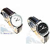 Women Wrist Watch, Zinc Alloy, with PU Leather & Glass, platinum color plated, for woman 28mm, 14mm Approx 7.6 Inch 