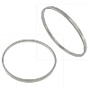 Messing Verknüpfung Ring, Kreisring, plattiert, keine, 22x22x1mm, Bohrung:ca. 20mm, 10000PCs/Tasche, verkauft von Tasche