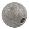 Abalorios de acero inoxidable, Esférico, pliegue, 10mm, agujero:aproximado 2mm, Vendido por UD