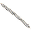 Zinc Alloy Connector Bar, Rectangle, plated, with Mideast rhinestone & 1/1 loop nickel, lead & cadmium free Approx 1.5mm 