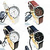 Women Wrist Watch, Zinc Alloy, with PU Leather & Glass, platinum color plated 27mm, 14mm Approx 7.8 Inch 