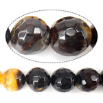Perles agates de glace quartz naturelle , agate quartz de glace, Rond, multiple tailles pour le choix & facettes Environ 1-1.5mm Environ 15 pouce, Vendu par brin