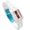 Women Wrist Watch, Porcelain, with zinc alloy dial, Rectangle, plated, for woman, white 11mm Approx 7.8 Inch 