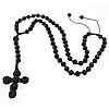 Mode Woven Ball Halskette, Wachsschnur, mit Strass Ton befestigte Perelen & Kristall, 10mm, 8mm, Länge:ca. 38-44 ZollInch, verkauft von Strang