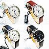 Women Wrist Watch, Zinc Alloy, with PU Leather & Glass, platinum color plated, for woman 31mm, 14mm Approx 7.8 Inch 