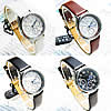Women Wrist Watch, Zinc Alloy, with PU Leather & Glass, platinum color plated, for woman 29mm, 14mm Approx 7.8 Inch 